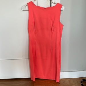 Peach color dress